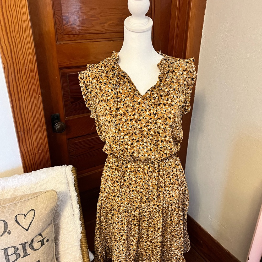Floral Print Women's Dress